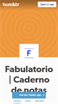 Mobile Screenshot of blog.fabulatorio.org